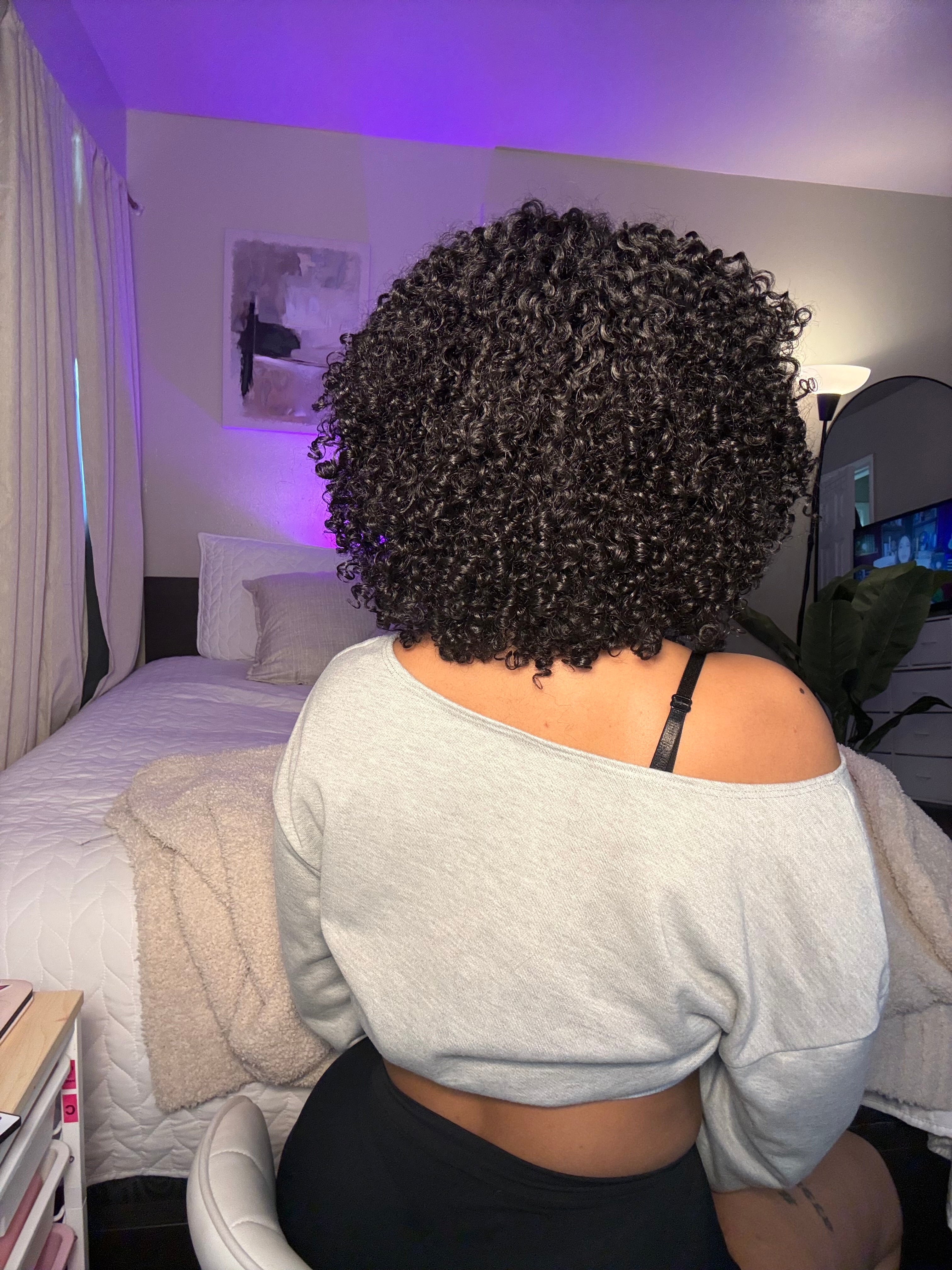 12'' Jerry Curly Glueless Wear & Go Wig