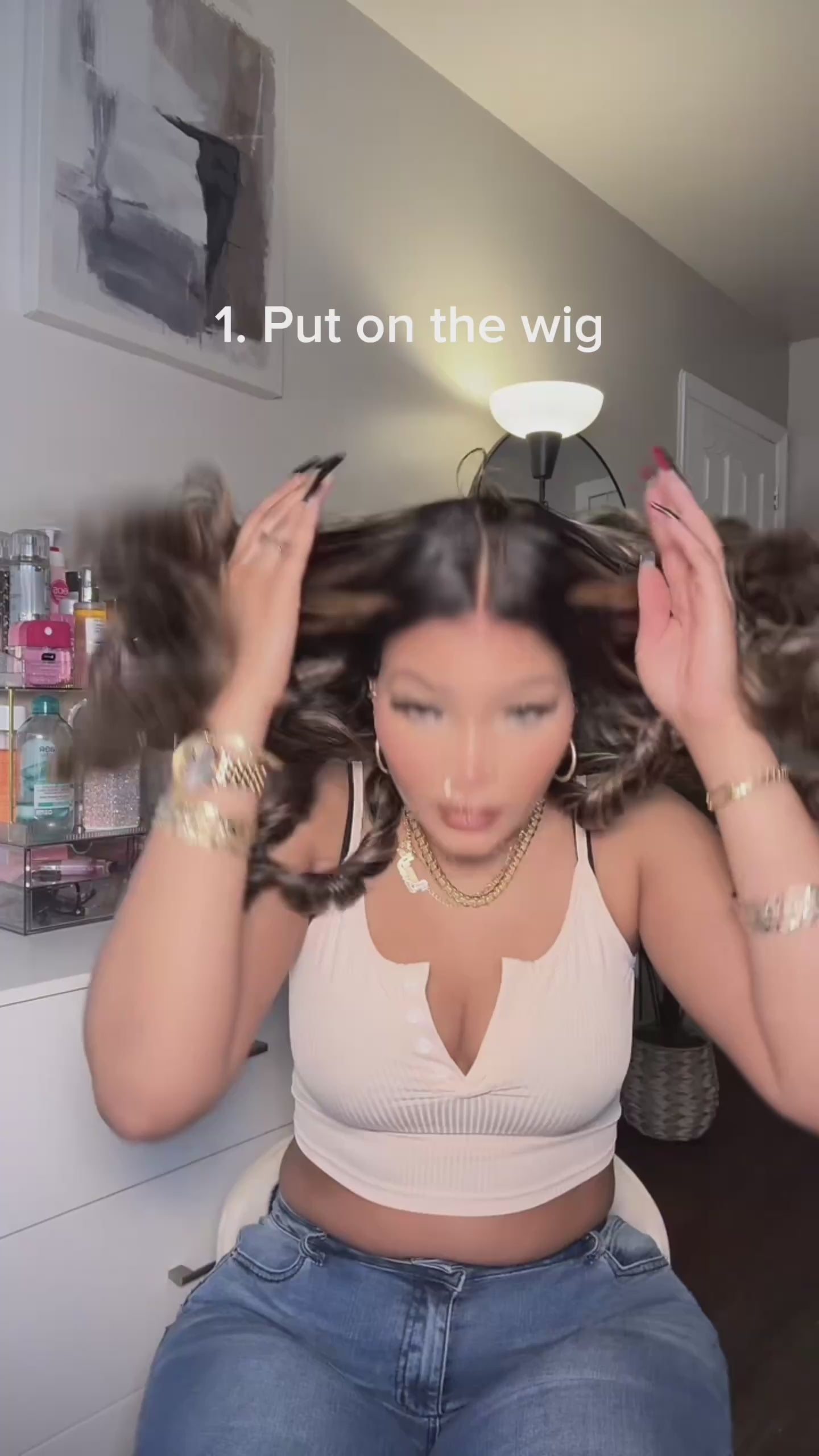 Glueless Drawstring Bodywave wig